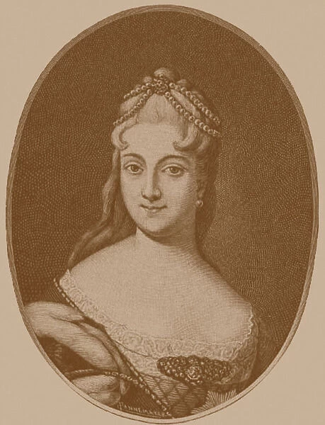 Princess Ekaterina Alekseyevna Dolgorukova (1712-1747). Artist: Anonymous