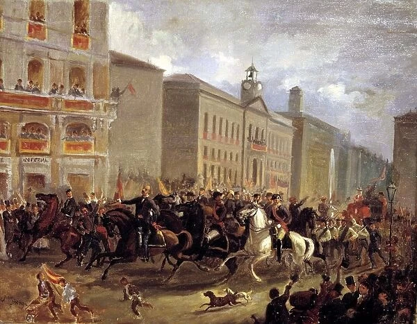 Proclamation of the First Republic in the Puerta del Sol, 1873