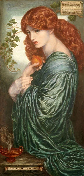 Proserpine, 1882. Creator: Dante Gabriel Rossetti