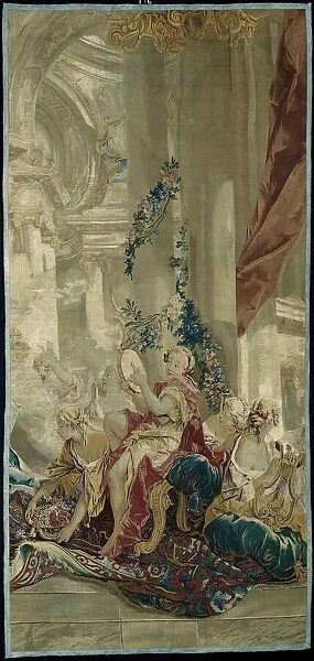 Psyches Entrance into Cupids Palace from the Story of Psyche, Beauvais, 1756  /  63