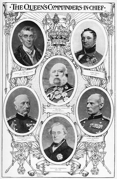 Queen Victorias commanders in chief, 1901
