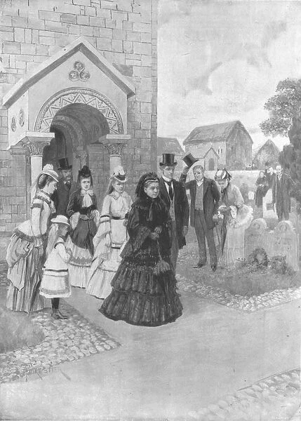 Queen Victorias Life at Osborne: Her Majesty at Whippingham Church, c1860s, (1901)