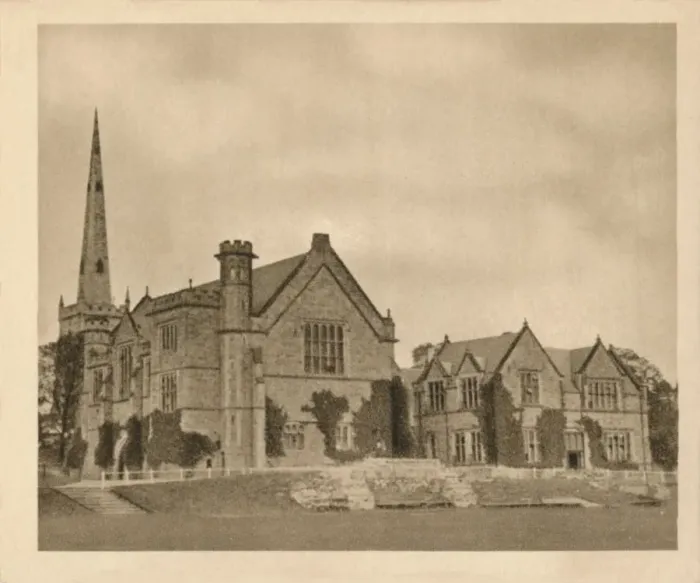 Framed Print : Repton School Print, 1923 Framed Print : Repton School Print, 1923