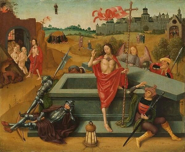 Resurrection of Christ, c.1485-c.1500. Creator: Master of the Amsterdam Death of the Virgin
