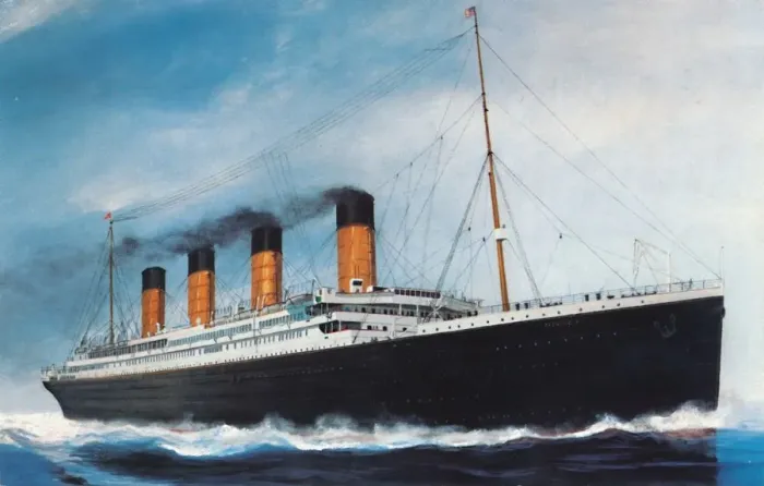 Framed Print : Print of the RMS Titanic Framed Print : Print of the RMS Titanic