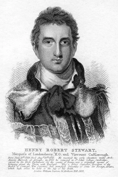 Robert Stewart, 1st Marquess of Londonderry, 1822