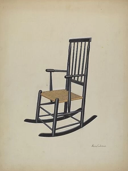 Rocking Chair, 1935 / 1942. Creator: Anne Colman