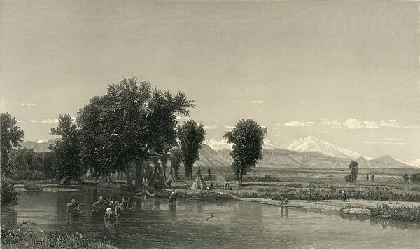 The Rocky Mountains, 1874. Creator: Robert Hinshelwood