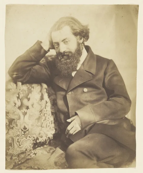 Framed Print : Rogier Print, 1854-1855: Portrait of Charles Rogier in a chair Framed Print : Rogier Print, 1854-1855: Portrait of Charles Rogier in a chair