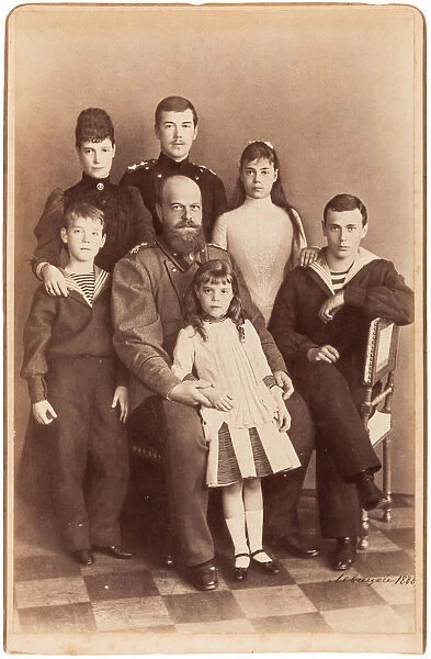 The Romanovs: The Family of the Emperor Alexander III , 1888