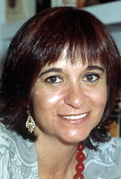 Rosa Montero (1951-), Spanish writer and journalist, photo from 1987