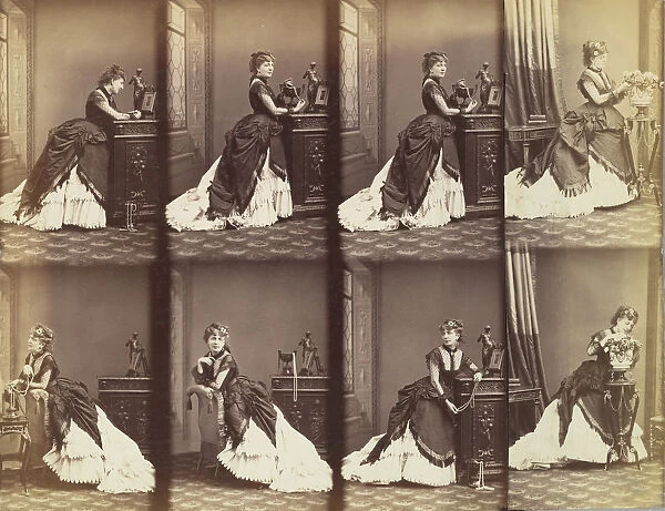 Rosalie Leon, 1866. Creator: Andre-Adolphe-Eugene Disderi