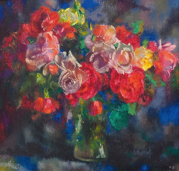 Roses, 1933. Creator: Giacometti, Augusto (1877-1947)