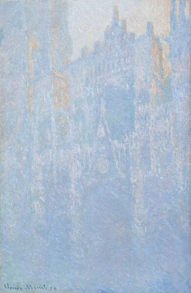 The Rouen Cathedral, the Portal, Morning Fog, 1894. Artist: Monet, Claude (1840-1926)