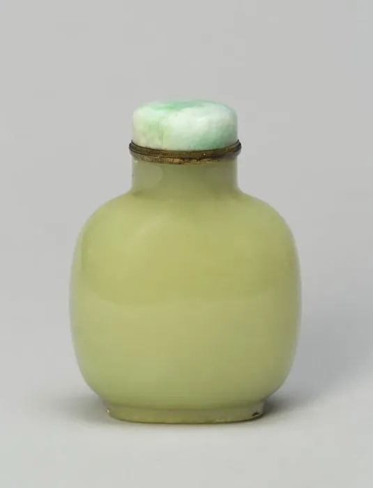 Framed Print : Rounded Square-Shaped Snuff Bottle Print