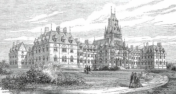 The Royal Albert Asylum for Idiots, Lancaster, 1876. Creator: Unknown