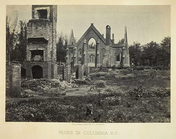 Ruins in Columbia, S. C. 1865. Creator: George N. Barnard