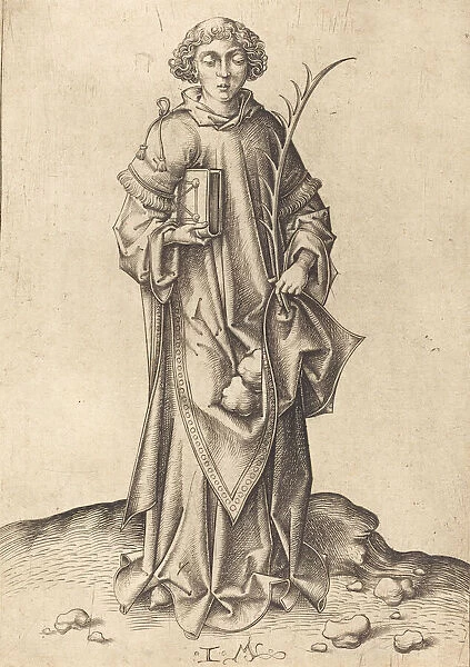Saint Stephen. Creator: Israhel van Meckenem