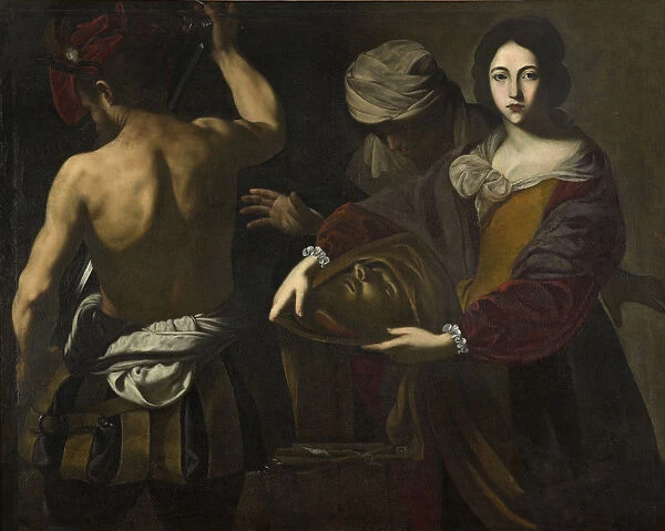 Salome with the head of John the Baptist, c. 1620. Creator: Stanzione, Massimo (ca