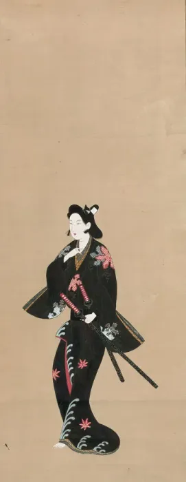 Framed Print : Samurai Print, 1750 / 75 Framed Print : Samurai Print, 1750 / 75