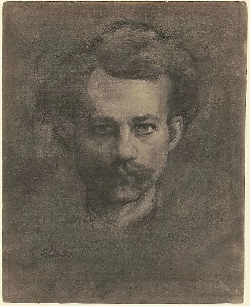 Self-Portrait, 1896. Creator: Jerome Myers