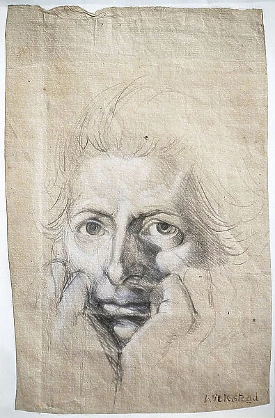 Self-portrait, ca 1780-1790. Creator: Füssli (Fuseli), Johann Heinrich (1741-1825)