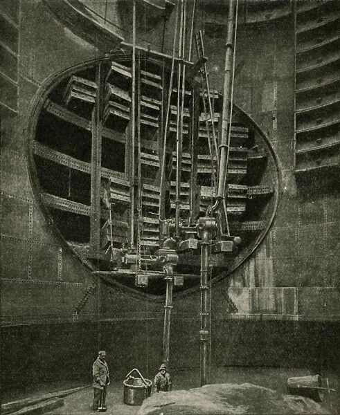 The Shaft Leading To The Entrance Of The Blackwall Tunnel, 1901. Creator: Unknown