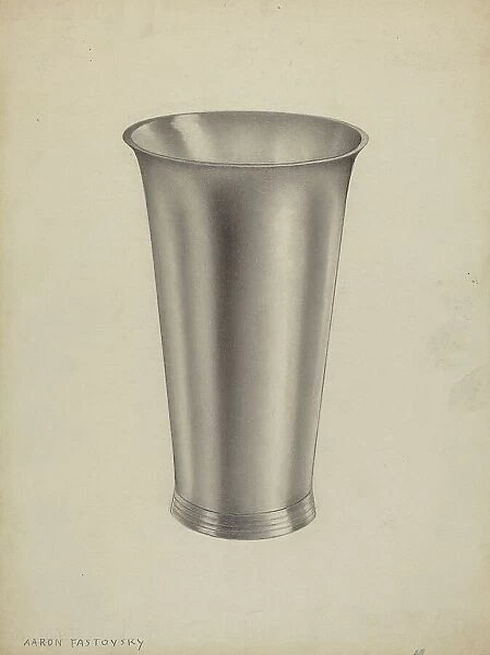 Silver Communion Cup, 1935 / 1942. Creator: Aaron Fastovsky