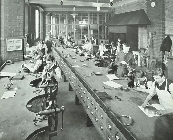 The Silversmiths Room, Central School of Arts and Crafts, Camden, London, 1911