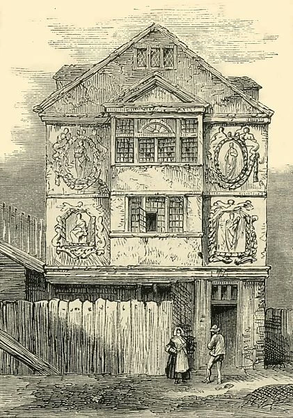 Sir Paul Pindars Lodge, 1791, (c1872). Creator: Unknown