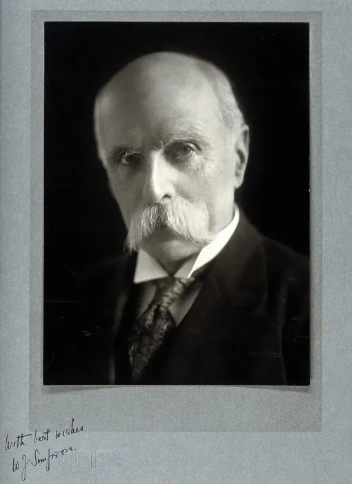 Framed Print : Sir William John Ritchie Simpson Print Framed Print : Sir William John Ritchie Simpson Print