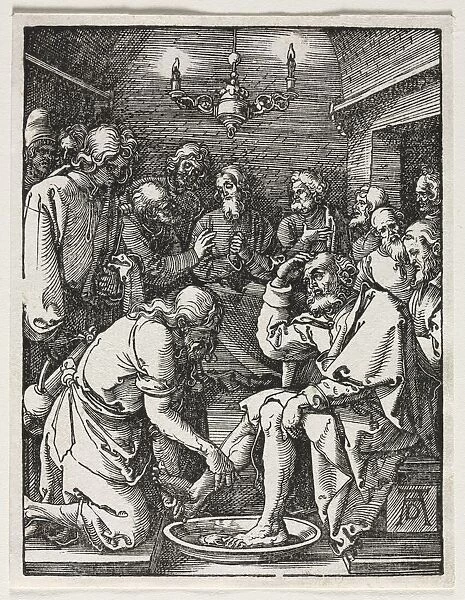The Small Passion: Christ Washing St. Peters Feet. Creator: Albrecht Dürer (German