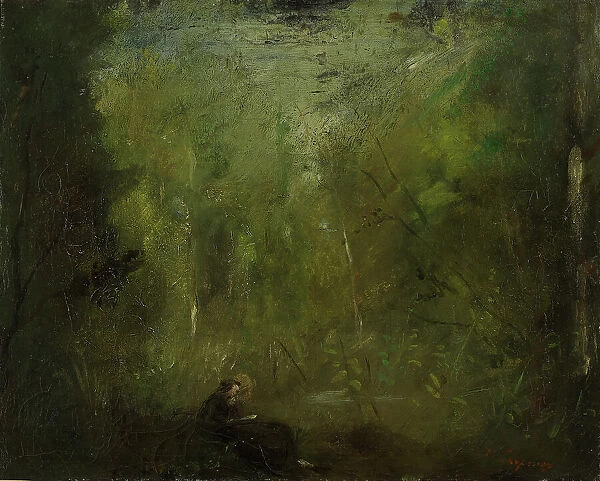 Solitude, la forêt, between 1850 and 1875. Creator: Jean-Baptiste Carpeaux