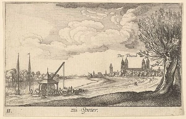 Speyer, 1635. Creator: Wenceslaus Hollar