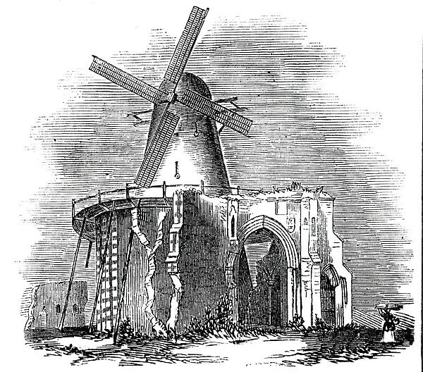St. Benets Abbey, 1844. Creator: Unknown
