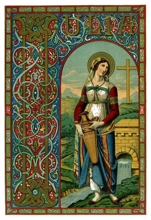 Framed Print : St Julia Print, 1886 Framed Print : St Julia Print, 1886