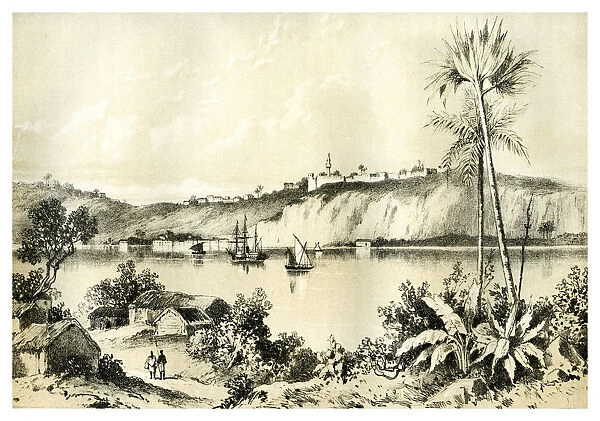 St Paul de Loanda (Luanda), Angola, c1854 (1883)