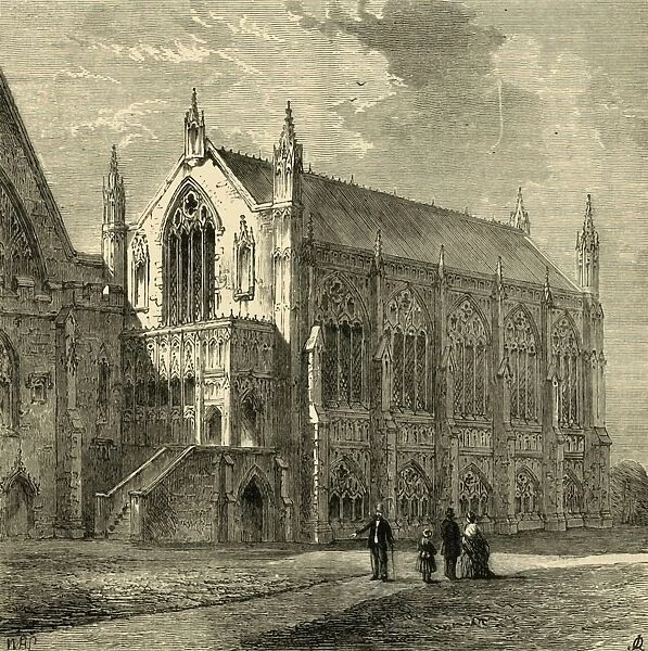 St. Stephens Chapel, 1830, (1881). Creator: Unknown