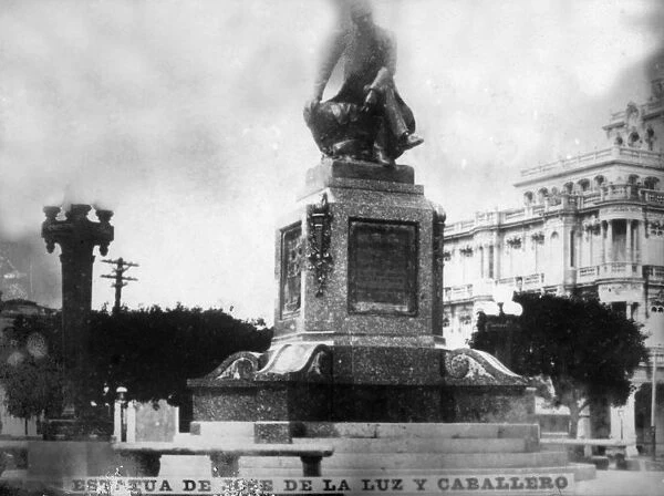 Statue of Don Jose de la Luz Caballero, (1912), 1920s