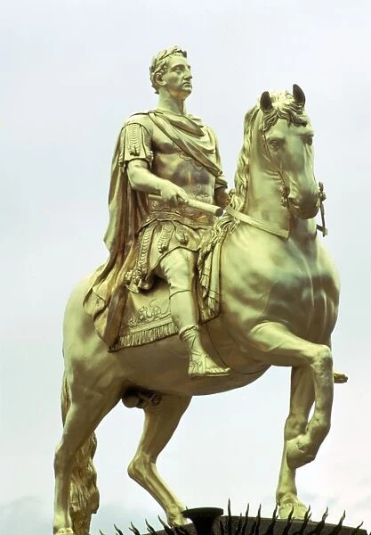 Statue of King William III of England as a Roman Emperor, Hull, England