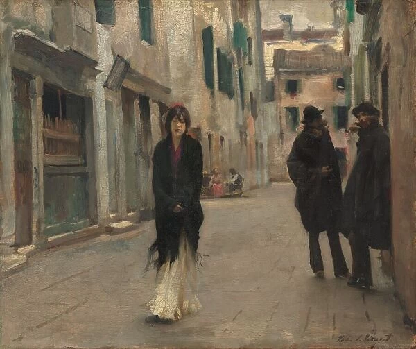 Street in Venice, 1882. Creator: John Singer Sargent