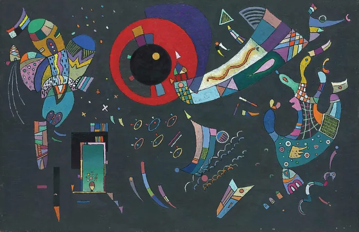 Framed Print : Study for Around the Circle Print, 1940 Framed Print : Study for Around the Circle Print, 1940