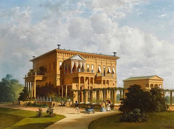 The Summer Palace of Duke of Leuchtenberg in Sergievka, 1873