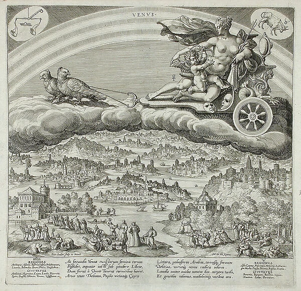 The Sun, c1585. Creator: Johann Sadeler I