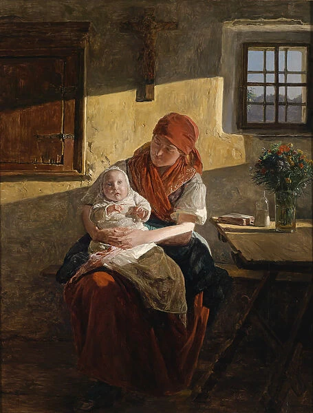 Sunday Rest. Artist: Waldmuller, Ferdinand Georg (1793-1865)
