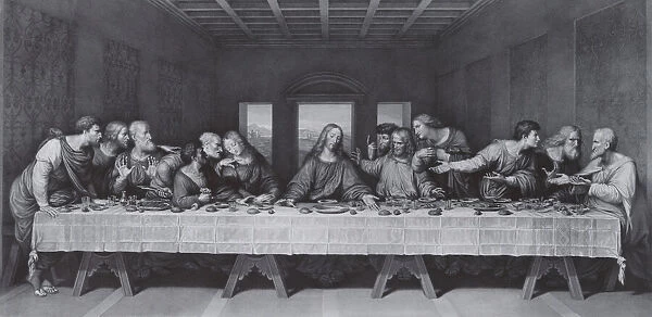 The Last Supper, 1800. Creators: Raphael Morghen, Teodoro Matteini