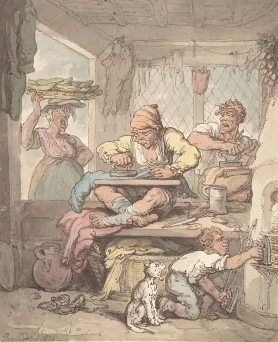 Framed Print : The Tailor Print, 1814 Framed Print : The Tailor Print, 1814