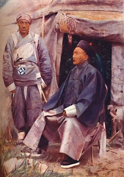 The Taotai of Kashgar, 1902. Artist: Prince Alexander Gagarine