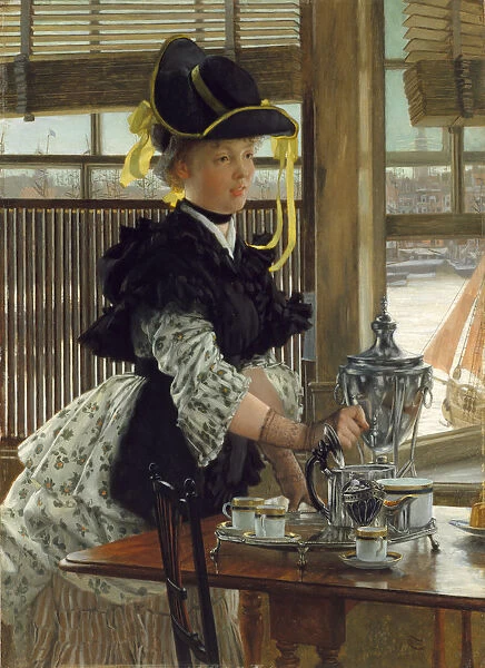 Tea, 1872. Creator: James Tissot