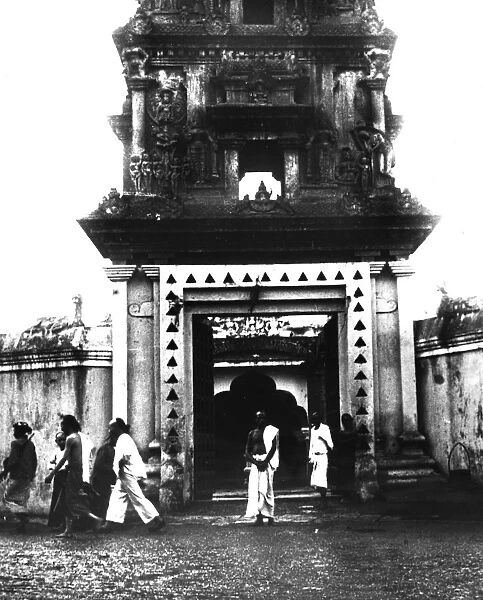 Temple, Singapore, 1900